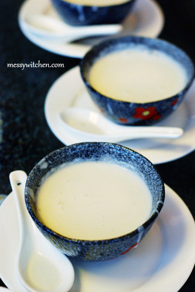Sweetened Almond Soup @ The Han Room, The Gardens, KL